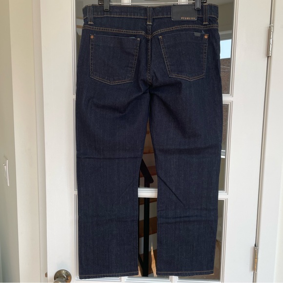 Fidelity Denim Men’s Impala Stretch Dark Blue Town Rinse Straight Leg Jeans EUC - Picture 5 of 9